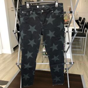 Hand Frayed Kut from the Kloth Star Skinny Jean